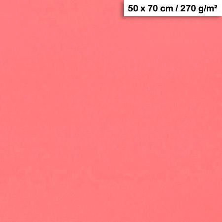Papier Maya - 270g - Rose clair - 50 x 70 cm