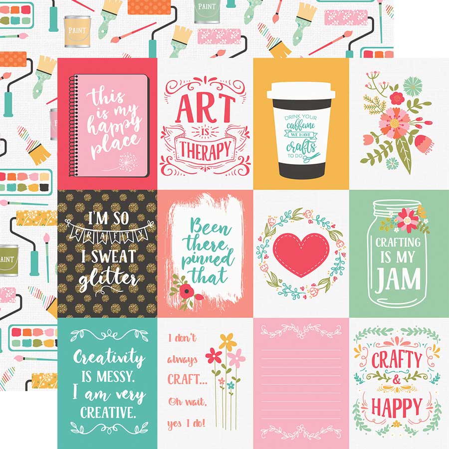 I Heart Crafting - Papier 3x4 Journaling Cards