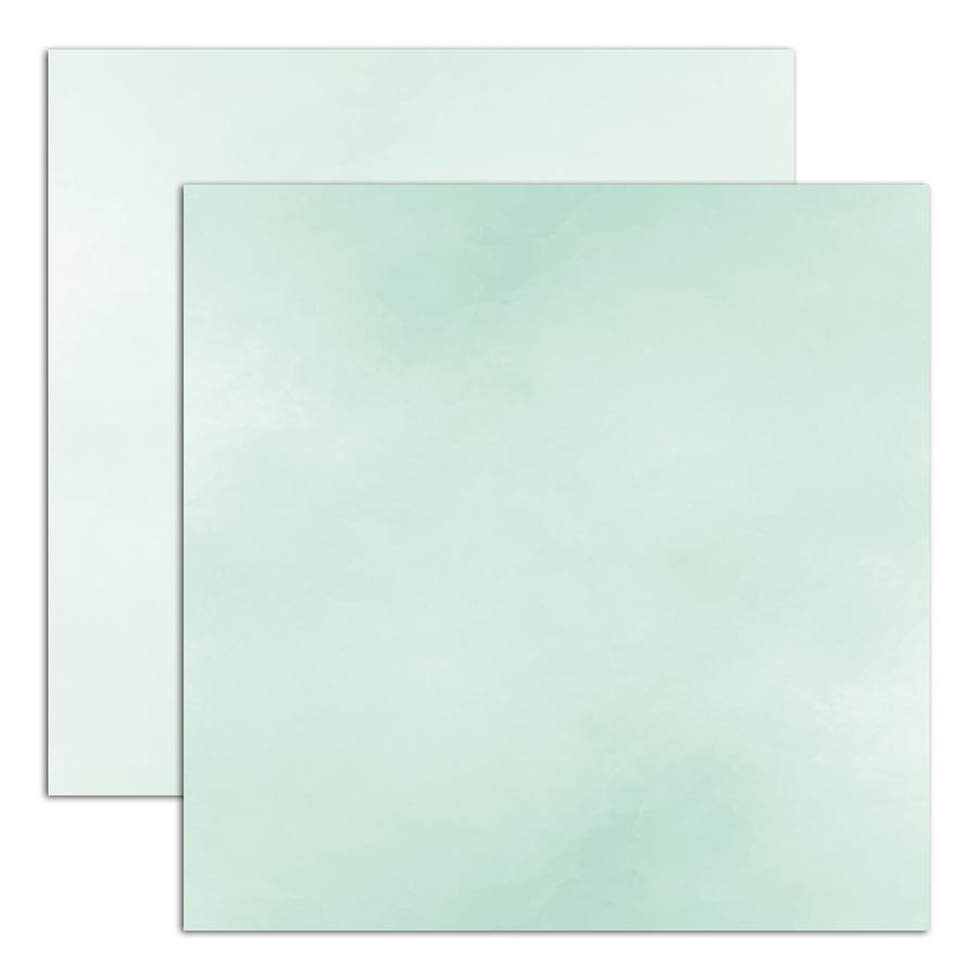 Papier Aquarelle vert - 30,5 x 30,5 cm