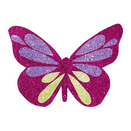 Carton Glitter - Multicolore - 21 x 29,7 cm - 10 feuilles