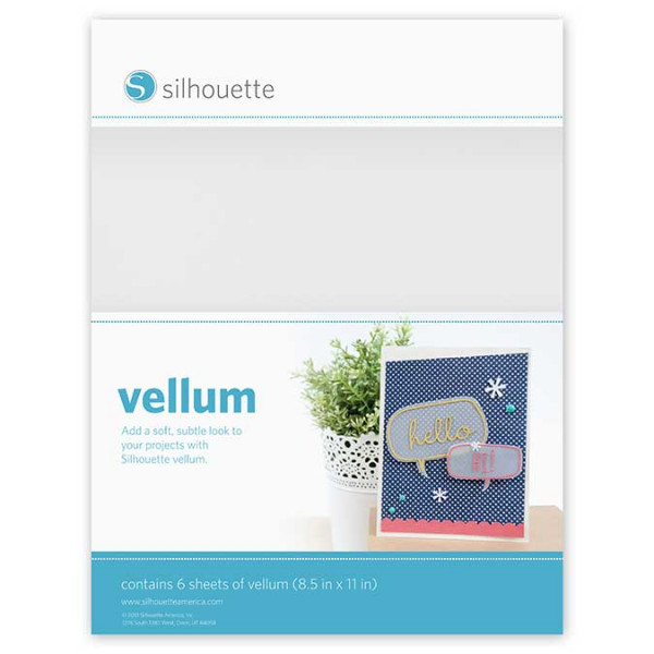 Papier vélin - 6 feuilles