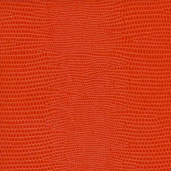 Papier Cuir Lézard - 188 g/m² - 50 x 68 cm - orange