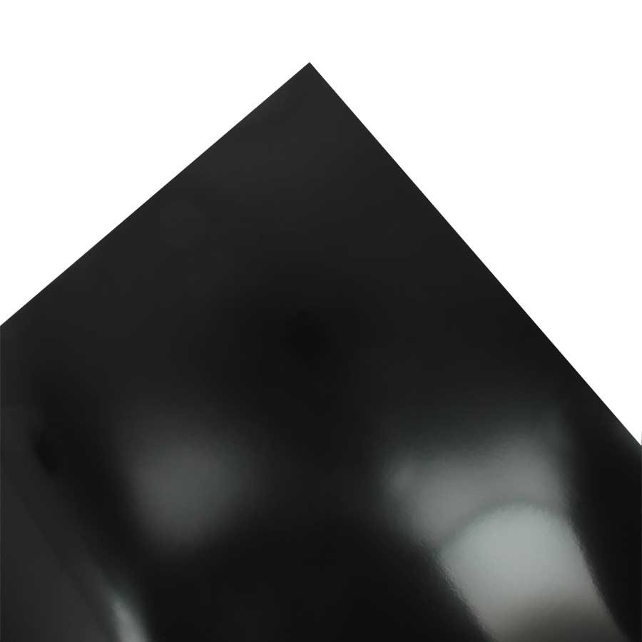 Papier Chromolux - noir - 50 x 65 cm - 250 g/m²