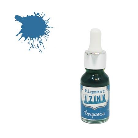 Encre pigment Izink - Turquoise - 15 ml