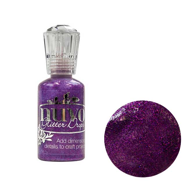 Encre Glitter Drops Purple Rain - 30 ml