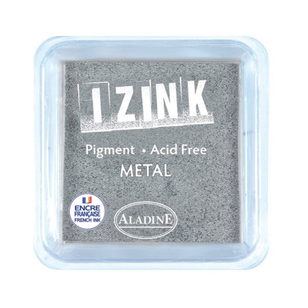 Izink Pigment - Grand Encreur - Metal Silver