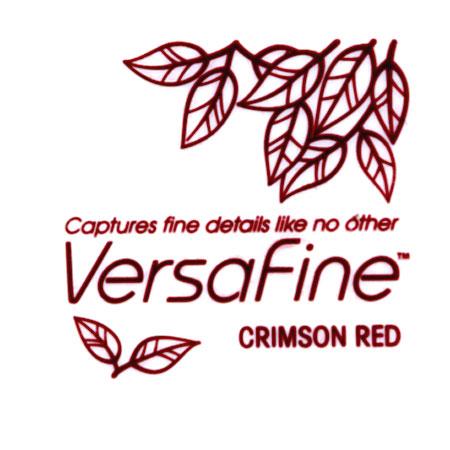 Mini encreur Versafine Crimson Red