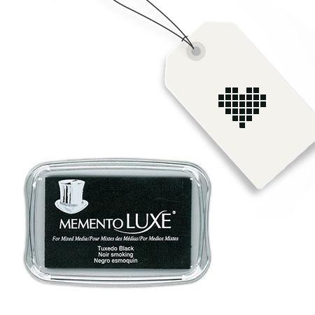 Encreur Memento Luxe - Tuxedo Black