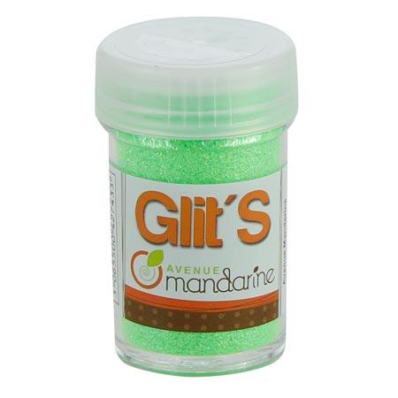 Paillettes Glit's - 14 g - Vert fluo