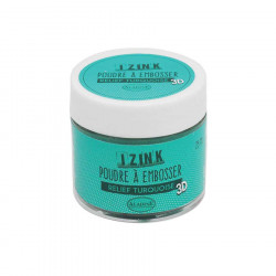 Poudre à embosser - Turquoise - 25 ml