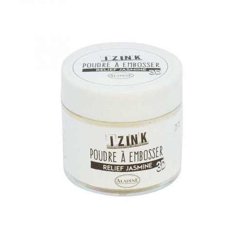 poudre à embosser blanche