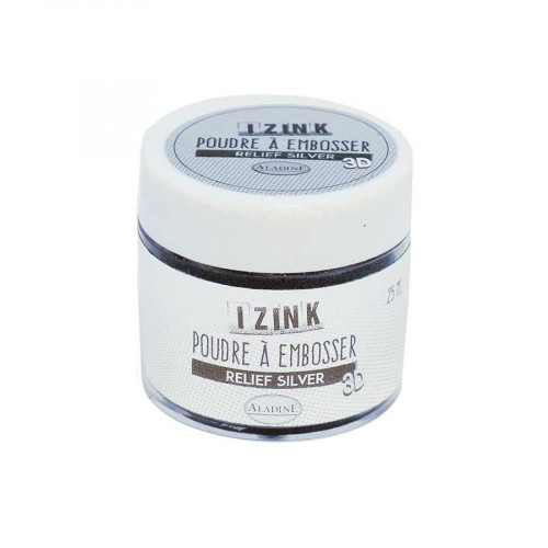 Poudre à embosser - Argent - 25 ml