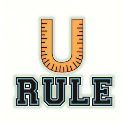 Tampon Clear - Geek is Chic - U Rule Snag 'em - 5 x 4.6 cm