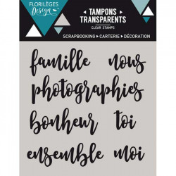 Tampons Clear - Petits mots 1