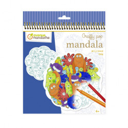 Coloriage Graffy Mandala Pêle-mêle Monstres
