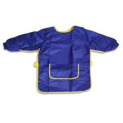 Tablier enfant 2 poches 46 x 61 cm Manches longues