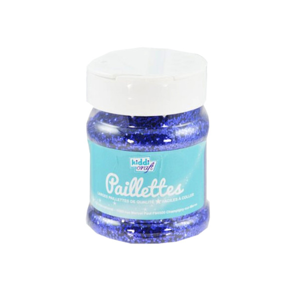 Paillettes larges 150 g Bleu