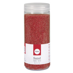 Sable fin 475 ml - Rouge feu