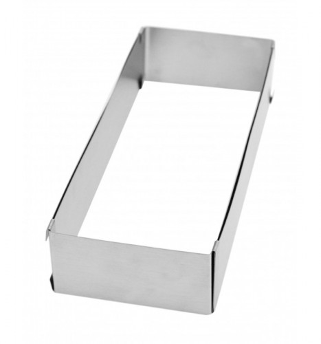 Cadre extensible rectangle inox 25 à 48 cm