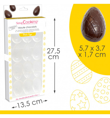 Moule Rigide Chocolat Oeufs