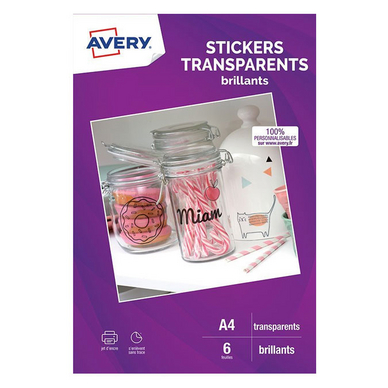 Avery - Films transparents pour rétroprojecteur - A4 - 15 feuilles