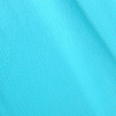 Papier crépon en rouleau 60% 2.50 x 0.50m bleu - Scrapmalin
