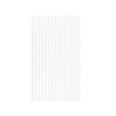 Carton ondulé 50 x 70cm blanc