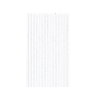Carton ondulé 50 x 70cm blanc