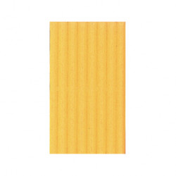 Carton ondulé 50 x 70cm jaune or