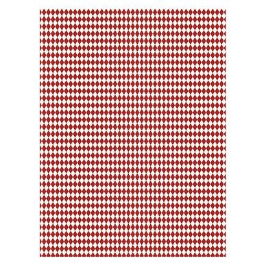 Papier Décopatch 738 Petits losanges rouge