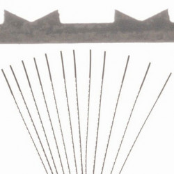 Lame pour scie à chantourner multidents 12 pcs n°9