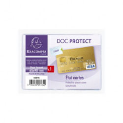 Étui pour Carte bancaire PVC