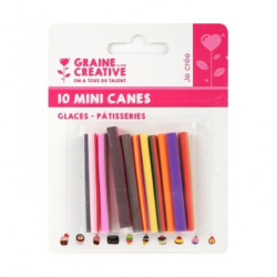 Mini canes Assortiment Glaces x 10 pcs