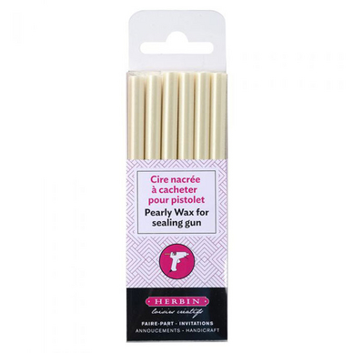 Bâton de cire Ø 8 mm 6 pcs Nacré