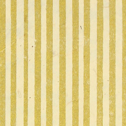 Papier Lokta Imprimé 50 x 75 cm Blanc motif Ligne or