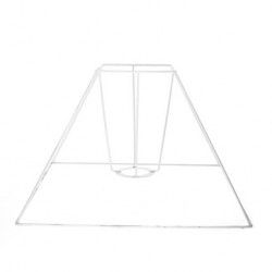 Carcasse d'abat-jour pyramide 30 x 11 x 23 cm