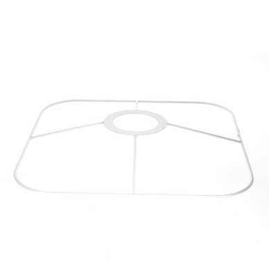 Carré bagué coin rond 15 x 15 cm