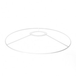 Carcasse d'abat-jour cercle bagué Ø 60 cm