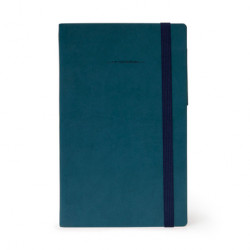 Carnet de notes My Notebook Pointillés 13 x 21 cm Bleu Pétrole