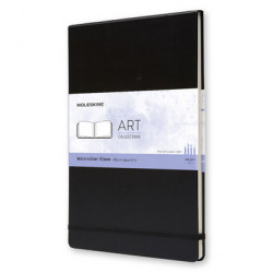 Carnet Aquarelle Moleskine A4 Noir