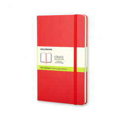 Carnet de notes Classic 13 x 21 cm Écarlate