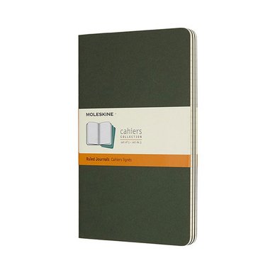 Cahier ligné Myrte 13 x 21 cm 3 pcs