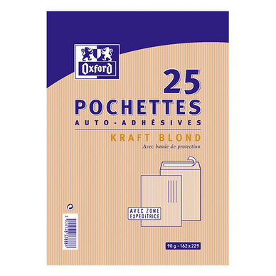 Lot De 100 Enveloppes Kraft Recyclé Marron Moucheté - Format 133 X 184 Mm - Rabat Gommé Diamant