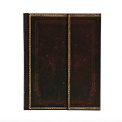 Carnet Marocain noir 18 x 23 cm 120 g/m² 144 p