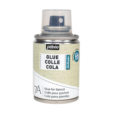 Colle repositionnable pour pochoir 7A - 100 ml