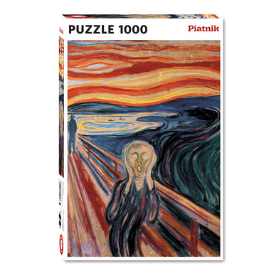 Puzzle Le cri 1000 pièces