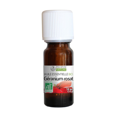 Huile essentielle Géranium Rosat BIO AB 10 ml