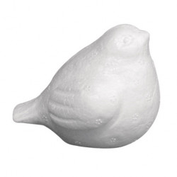 Oiseau en polystyrène 7,5 cm