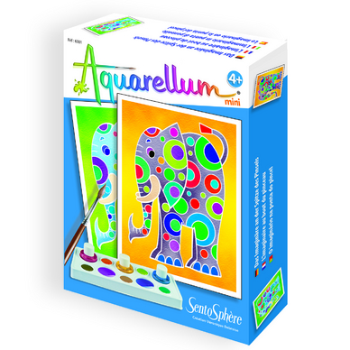 Aquarellum mini éléphants Funfrag