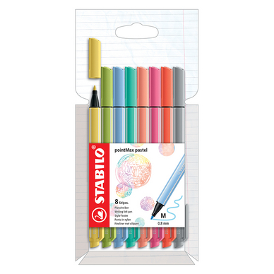 Feutre pointMax set pastel 8 pcs